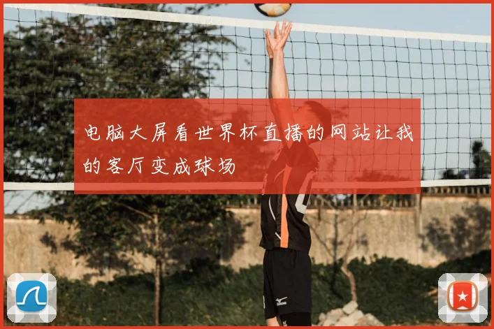 电脑大屏看世界杯直播的网站让我的客厅变成球场