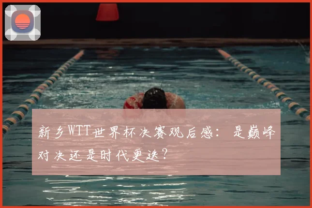 新乡WTT世界杯决赛观后感：是巅峰对决还是时代更迭？